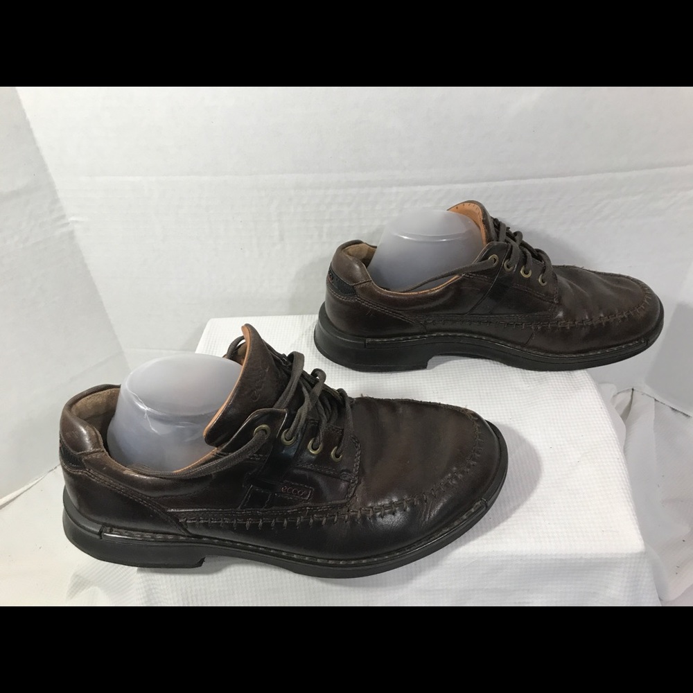 Ecco Men's Euro 43 Brown Oxfords #A154